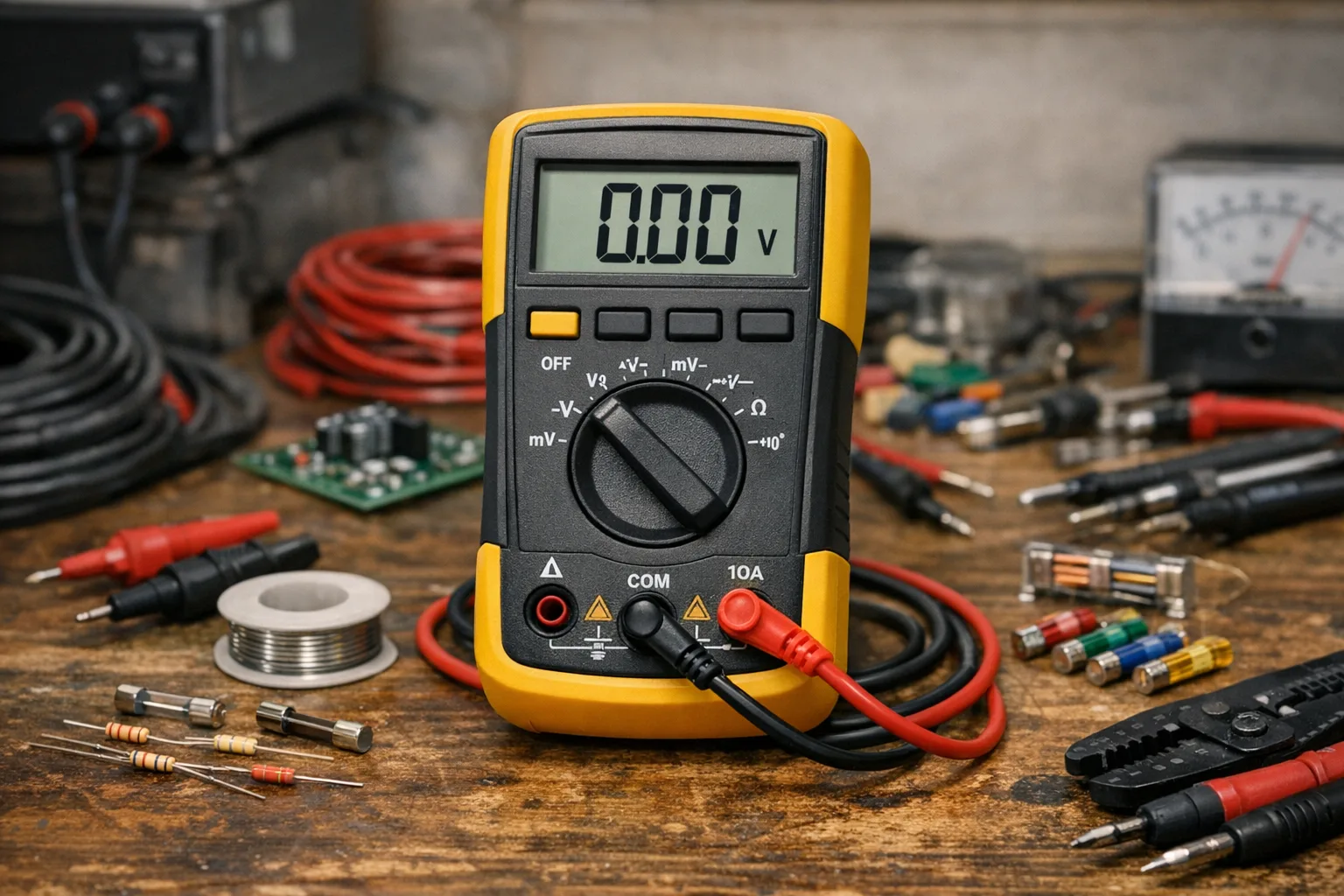 Multimeter Basics erklaert: So funktioniert das Messgeraet und was du wissen musst