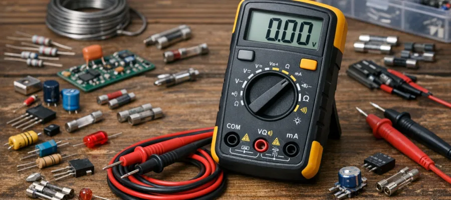 Multimeter Grundfunktionen: Was Anfaenger ueber das Messgeraet wissen muessen