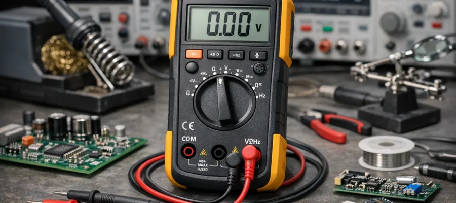Multimeter fuer Elektronikprojekte: Welche Funktionen sind wichtig?