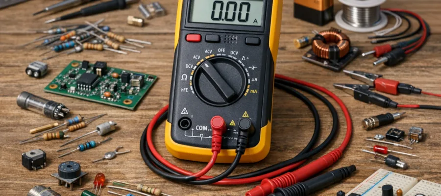 Wie misst man mit dem Multimeter richtig? Einsteigerfreundliche Mess-Techniken