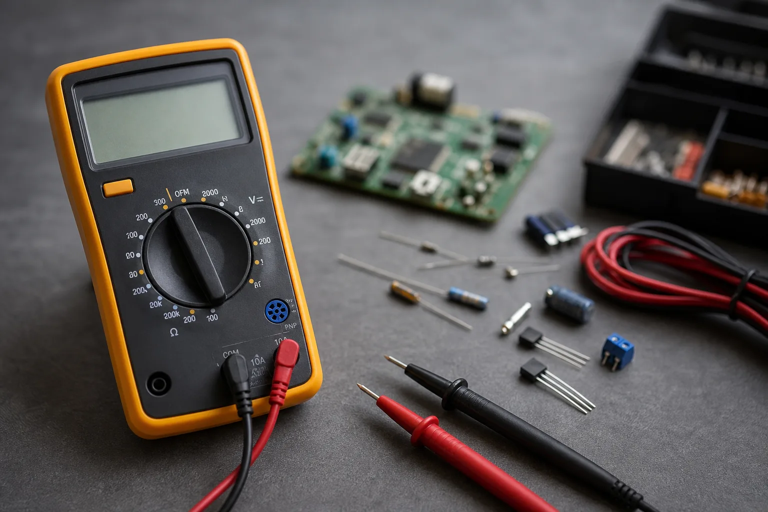 Multimeter Grundlagen: Komplette Anleitung zur richtigen Anwendung und Messung fuer Einsteiger