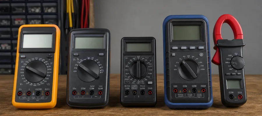Multimeter-Typen erklaert: Welches Multimeter passt am besten zu Ihren DIY-Projekten?