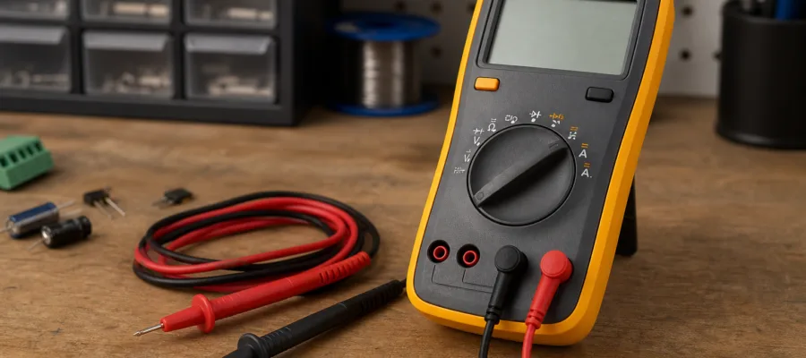 Multimeter richtig bedienen: Handhabung, Einstellungen und wichtige Funktionen verstehen